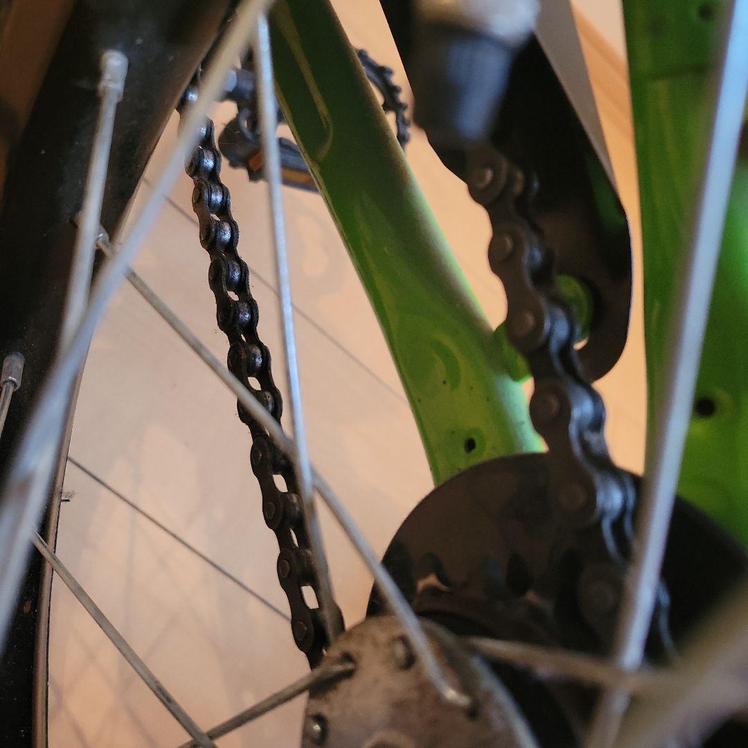 幼児用・子供用自転車　14インチ　BMXテイスト　グリーン