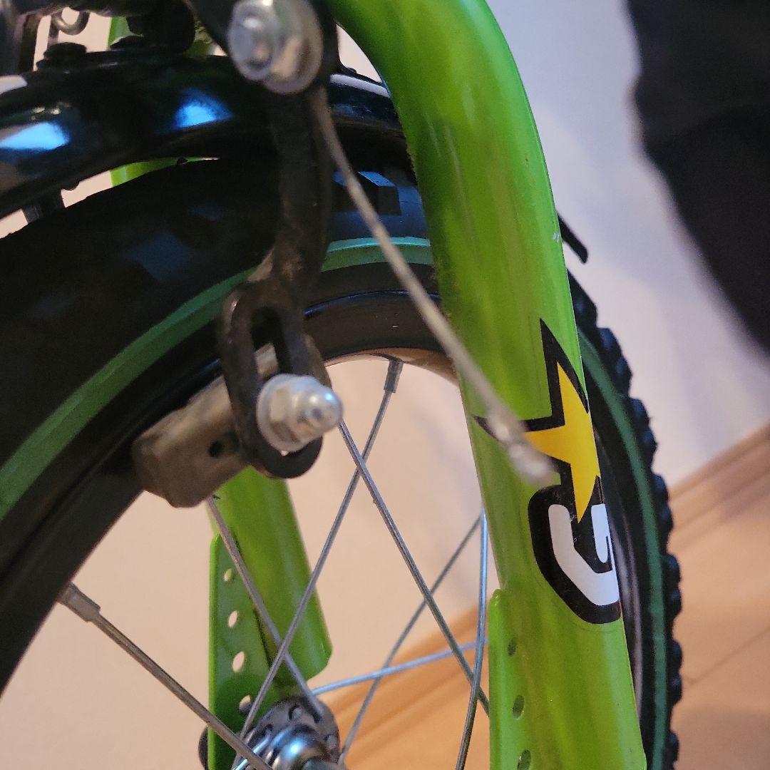 幼児用・子供用自転車　14インチ　BMXテイスト　グリーン