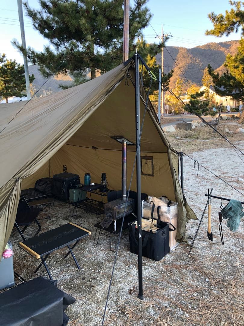 OneTigris TEGIMENハンモックオーニング＆ホットテント