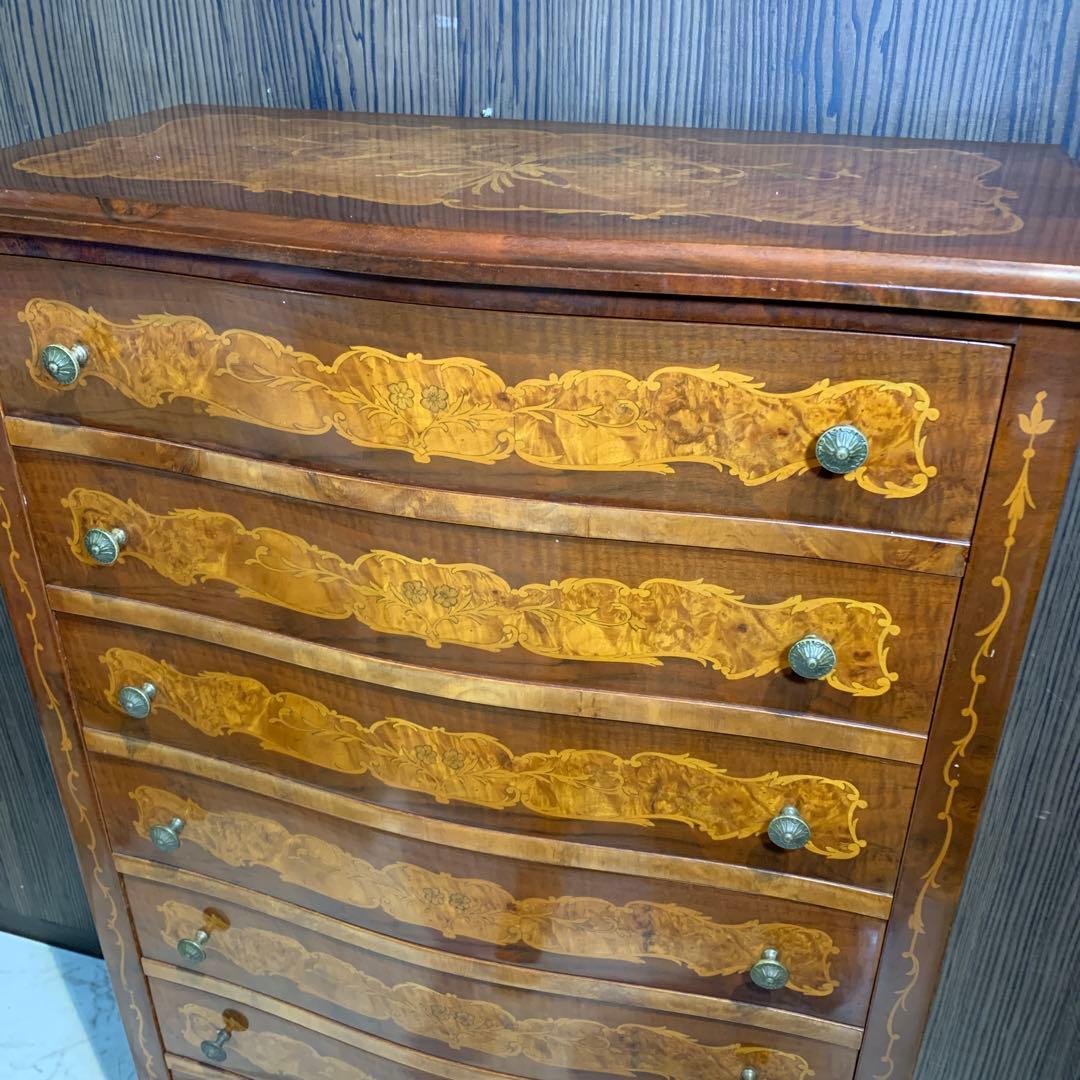 パ*ラ様 イタリア　アンティーク　象嵌