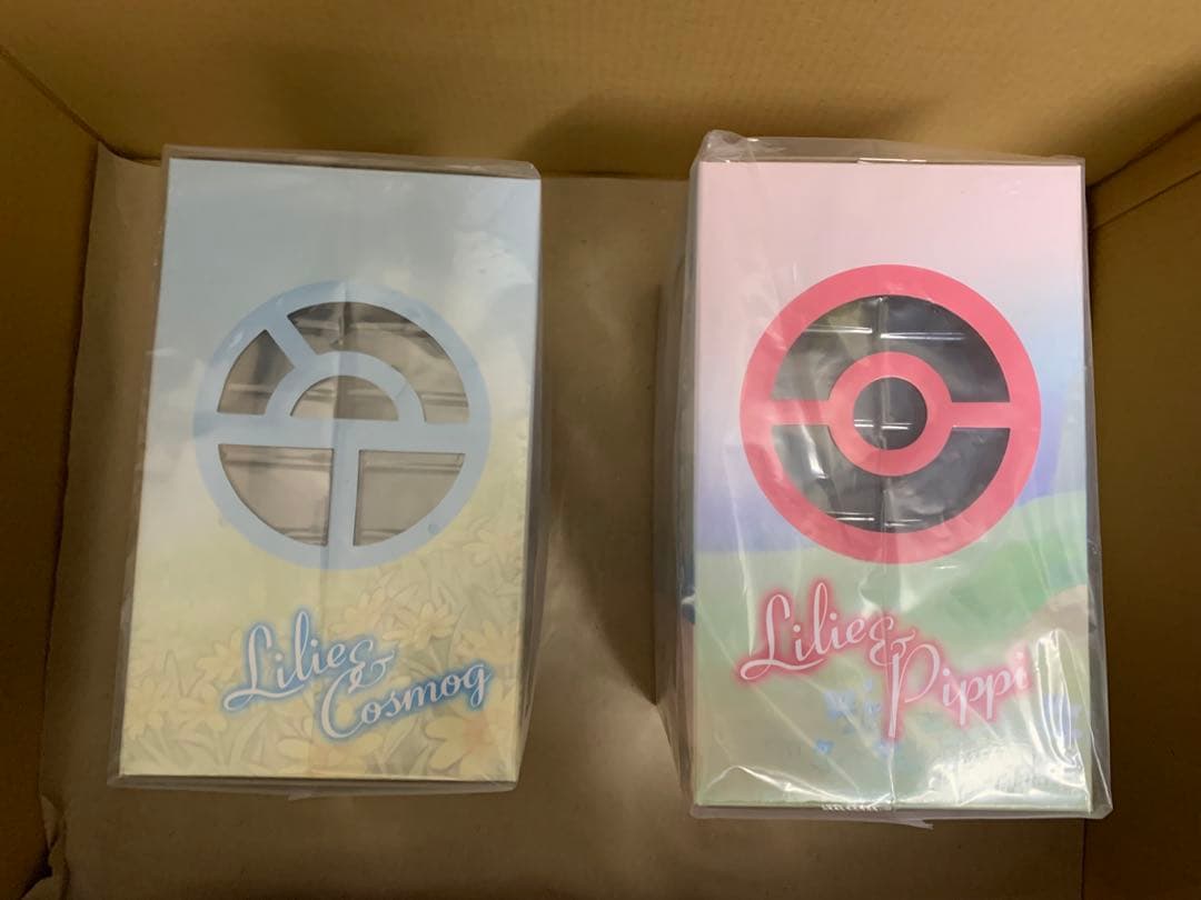 【未開封2点セット】①リーリエ＆コスモッグ ②がんばリーリエ&ピッピ