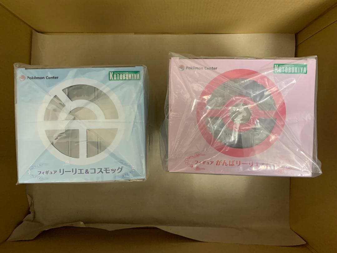 【未開封2点セット】①リーリエ＆コスモッグ ②がんばリーリエ&ピッピ