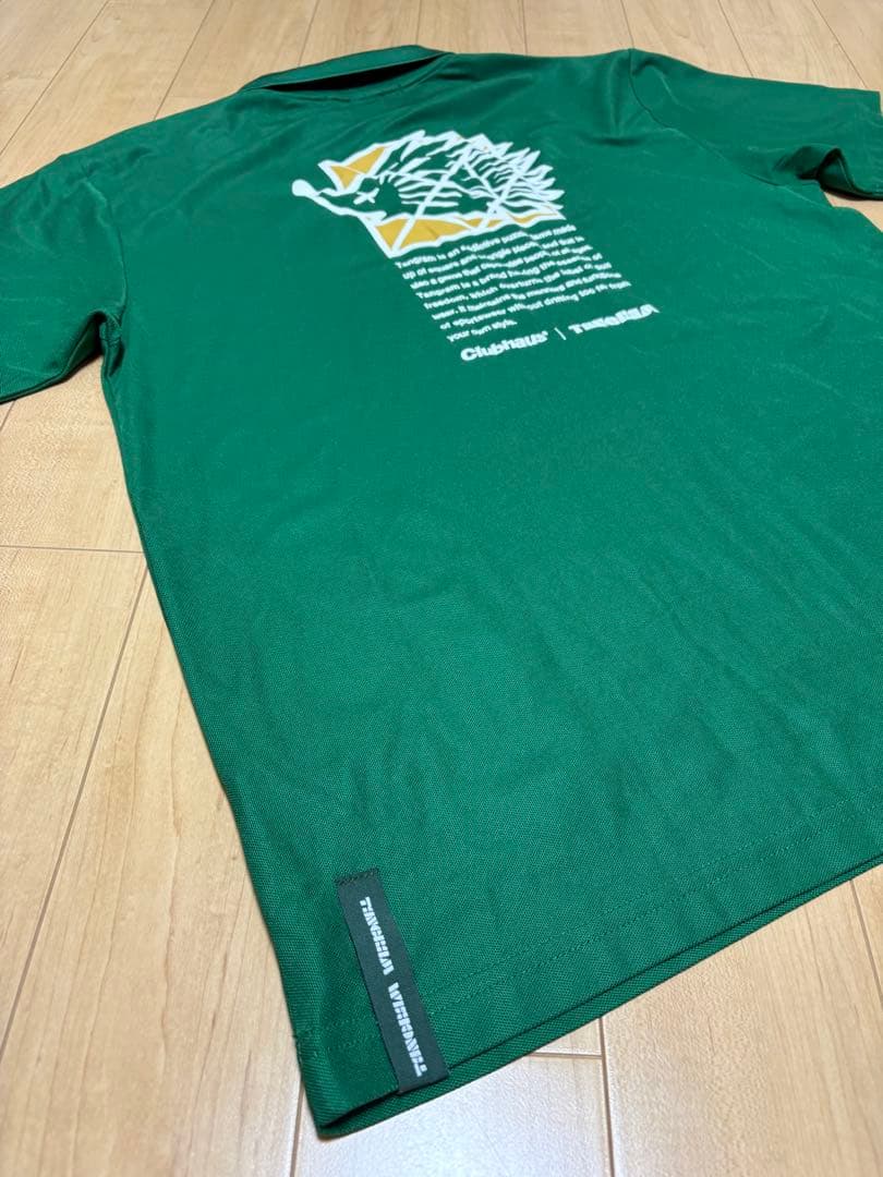 clubhouse✖️タングラム　半袖　ポロシャツ