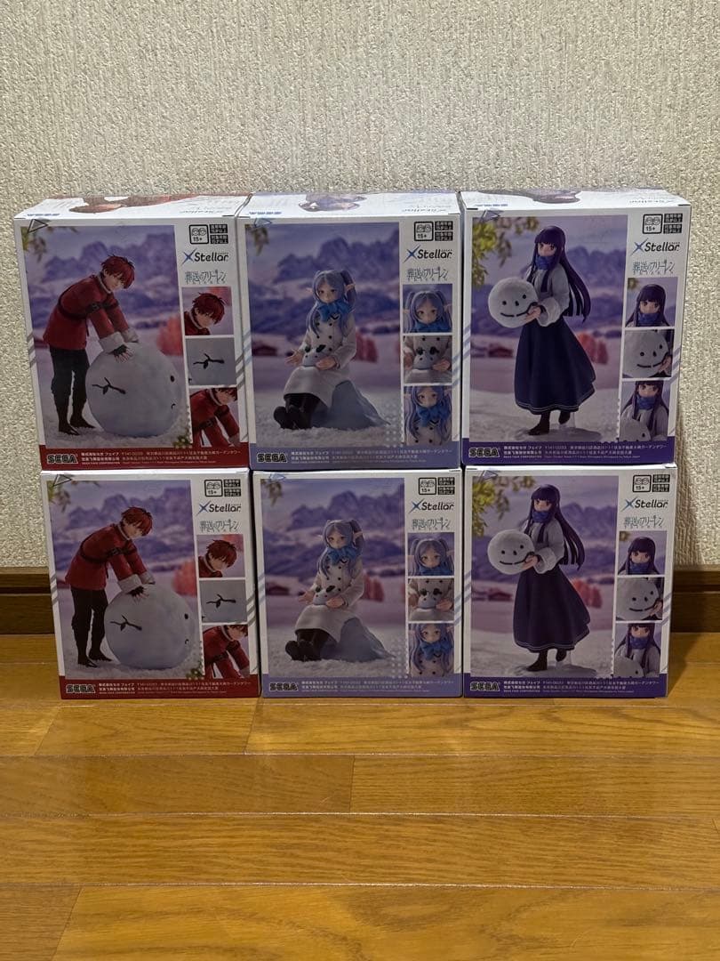 【状態良好／未開封】 葬送のフリーレン 雪遊び 6体 セット