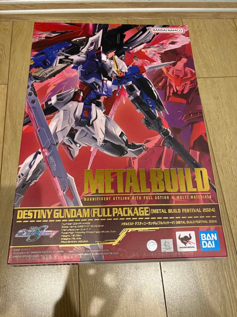 L BUILD メタルビルド　デスティニーガンダム　2024