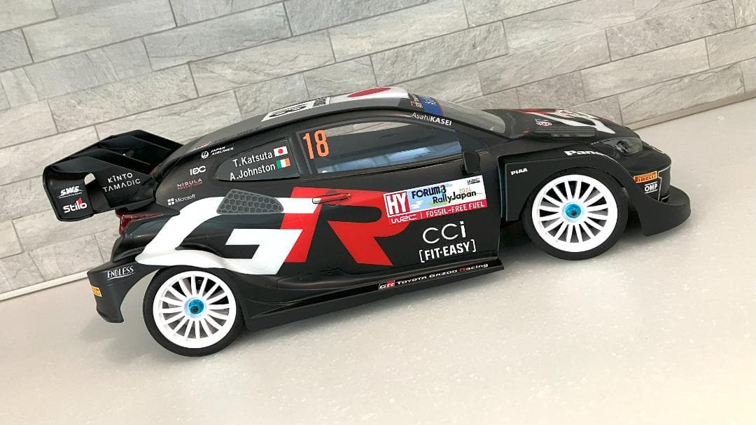 【any4382538w478b】タミヤRCボディ　ヤリス　WRC2024