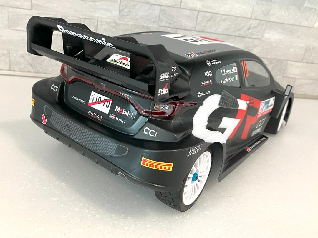 【any4382538w478b】タミヤRCボディ　ヤリス　WRC2024