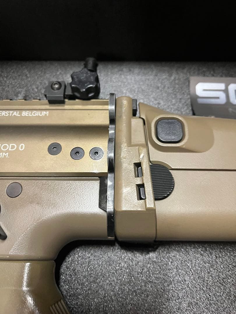 SCAR-L モデルガン タン　フラットダークアース　次世代