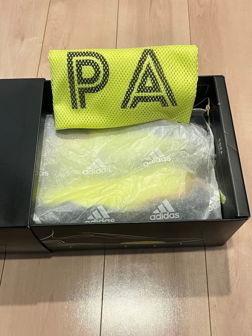 adidas COPA 26.5cm FG イエロー　紐なし最上位モデル