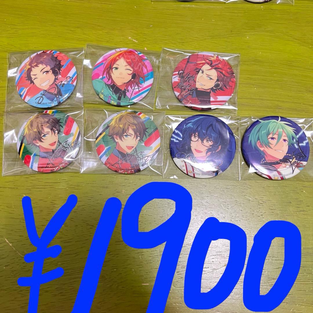 あんスタ 7周年 6周年 缶バッジ 影片みか 天城燐音 漣ジュン 七種茨 高峯翠