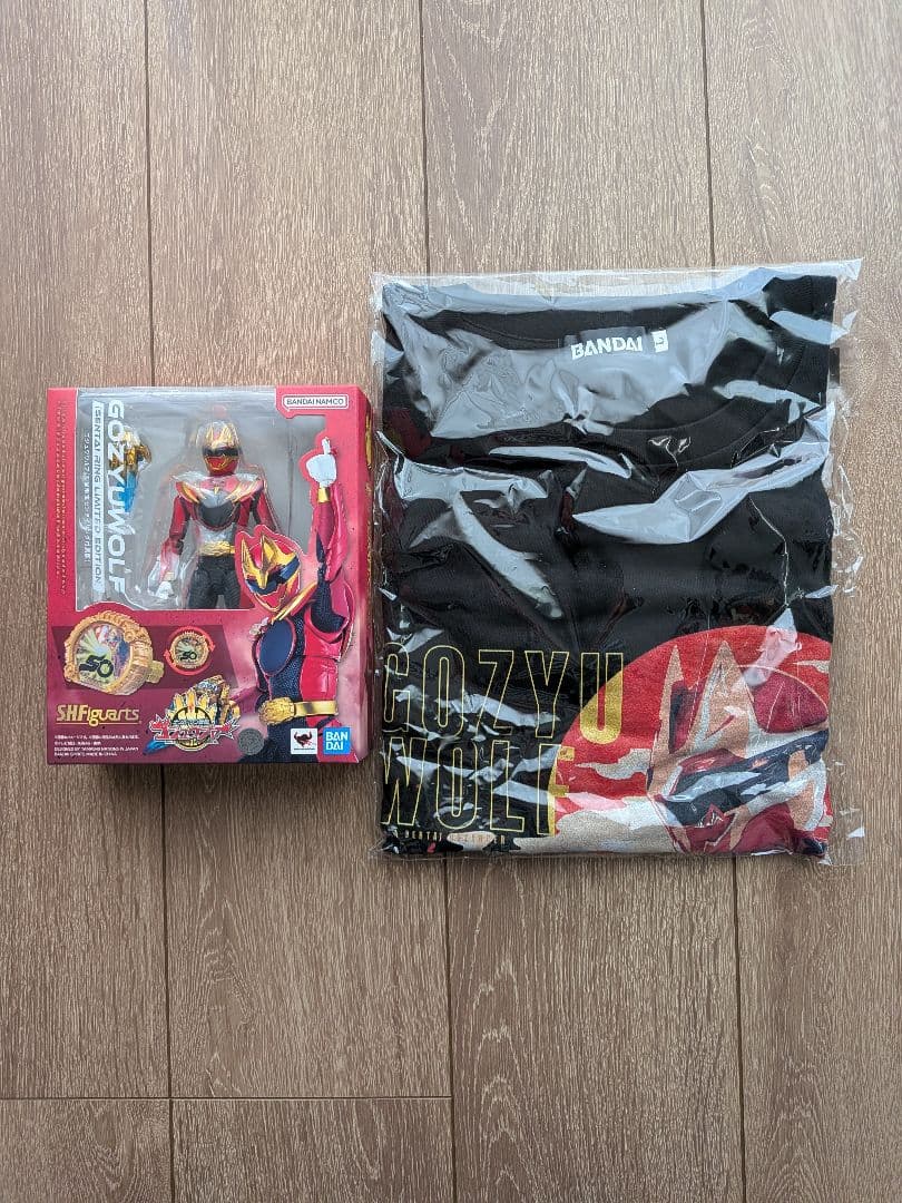 【ゴジュウジャー】Tシャツ＆フィギュアーツセット　【リングなし】