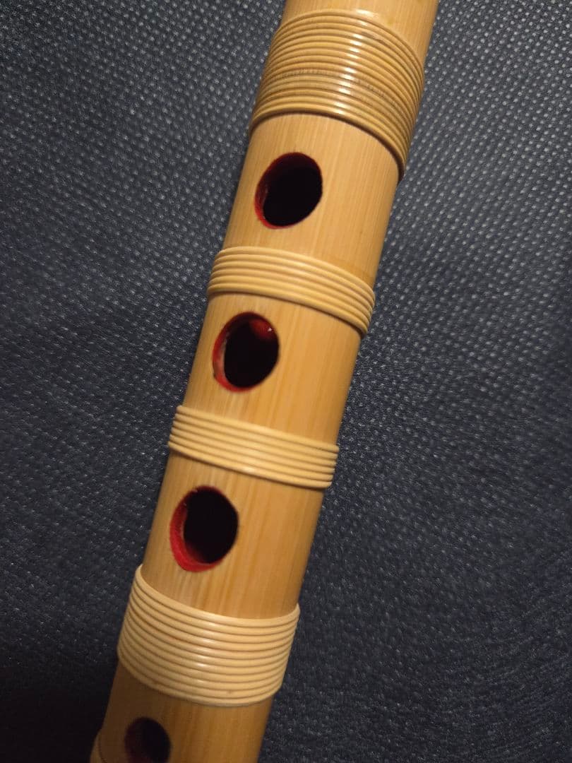 篠笛 蘭照(蘭情) ドレミ 八本調子 総巻 希少品