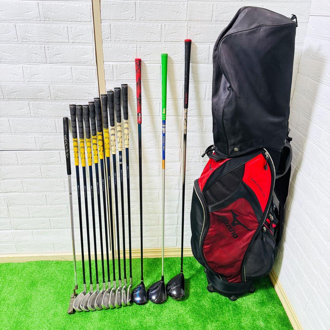 【大人気】ミズノ マグレガー メンズ ゴルフクラブ 初心者 セット13本