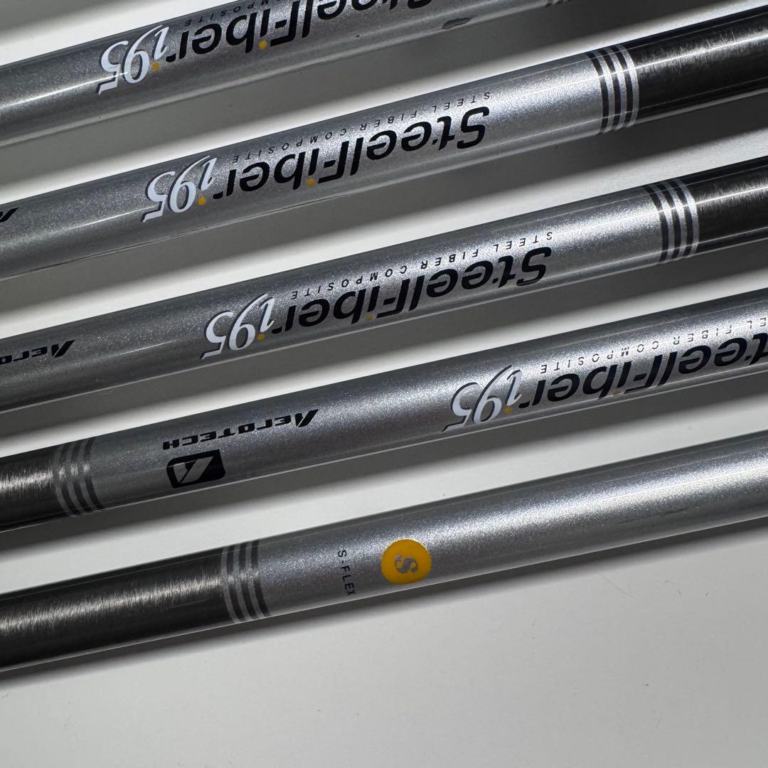 Artisan cbアイアンセット 6本 Steel Fiber 95S