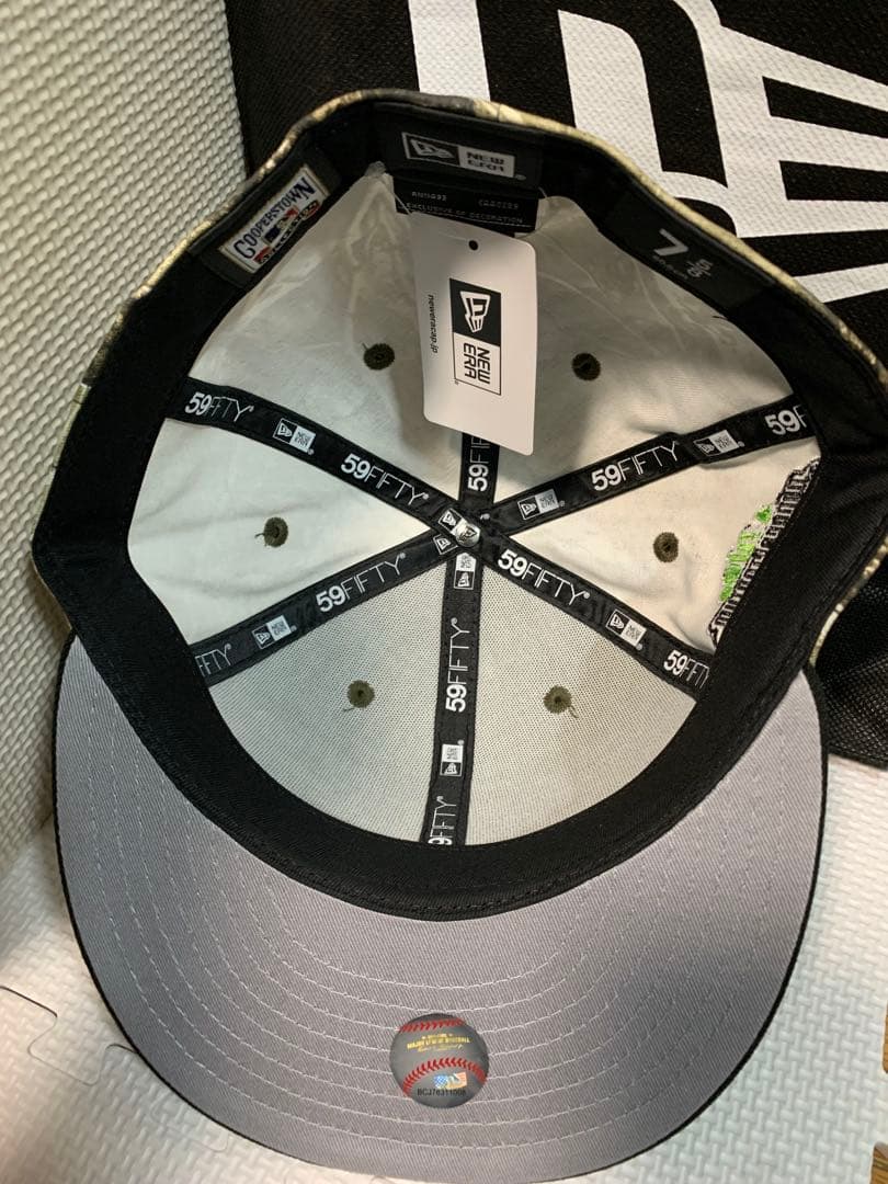 新品　ニューエラ　59FIFTY　限定別注　リアルツリー&アップサイドダウン
