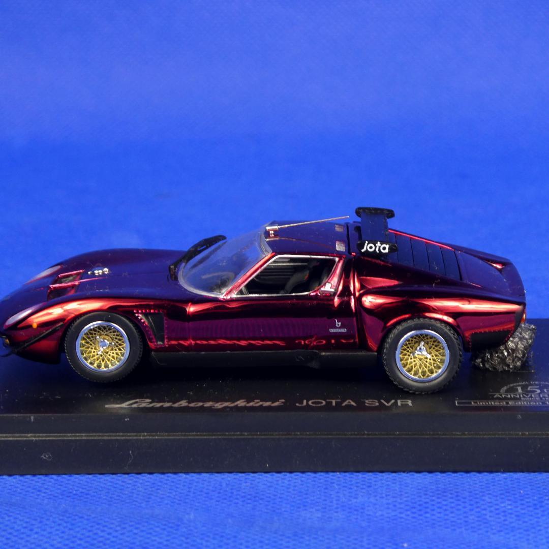 ランボルギーニイオタSVR★京商１５周年記念モデル★１５００限定★クロームレッド