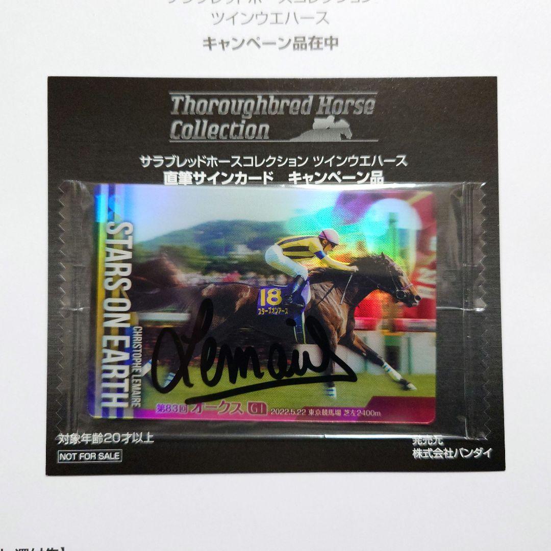 サラブレッドホースコレクション 当たり あたり 直筆サイン スターズオンアース