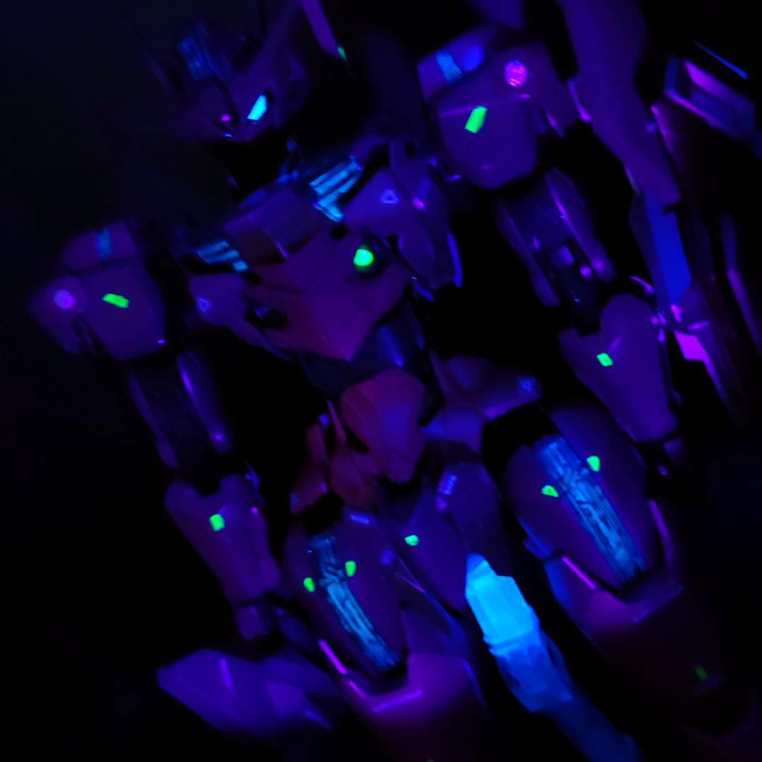 水星の魔女　ガンダムエアリアル　フルメカニクス　赤いガンダム　【全塗装完成品】