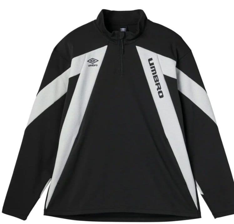 UMBRO ウォームアップハーフジップトップ、ロングパンツ 上下セット