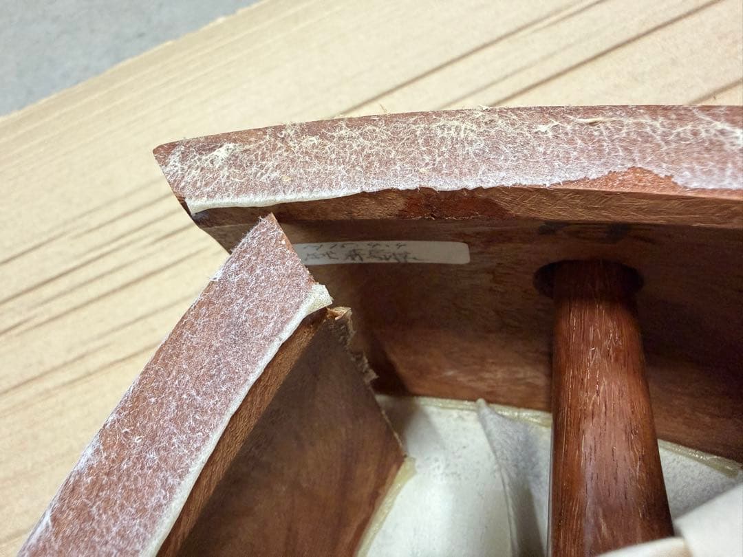 三味線本体 3弦 木製 花柄装飾