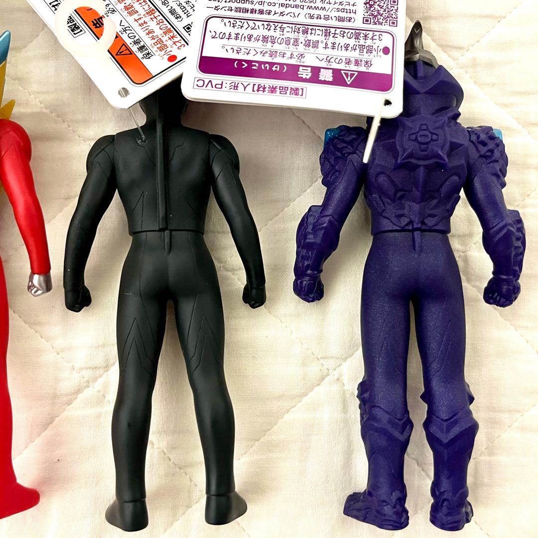 ウルトラマンソフビ まとめ売り サトゥールアーマー ルティオン ギルアーク
