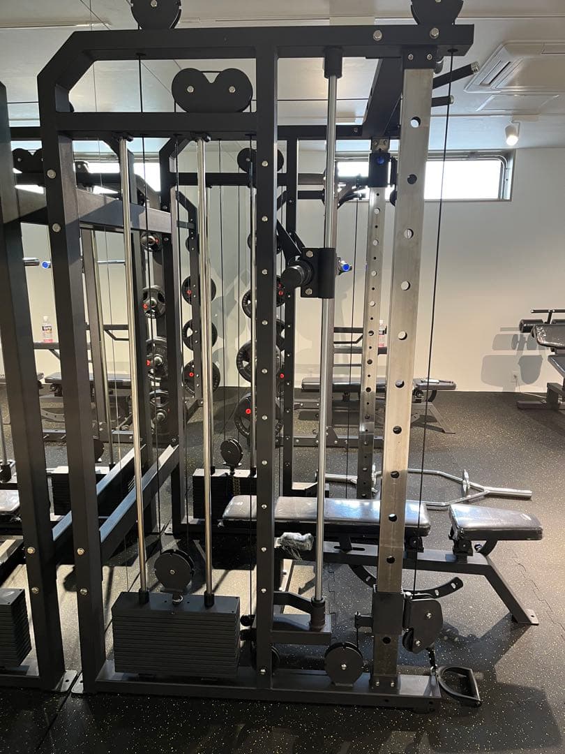 頑強ハーフラック&ケーブル&スミス　ブラック