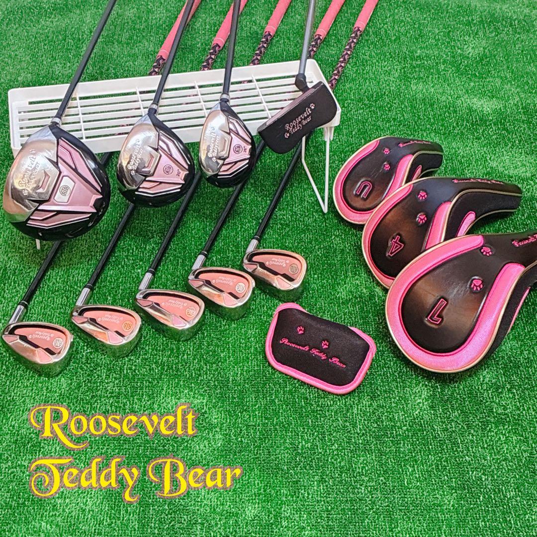 Roosevelt Teddy Bear クラブセット 9本 ヘッドカバー付