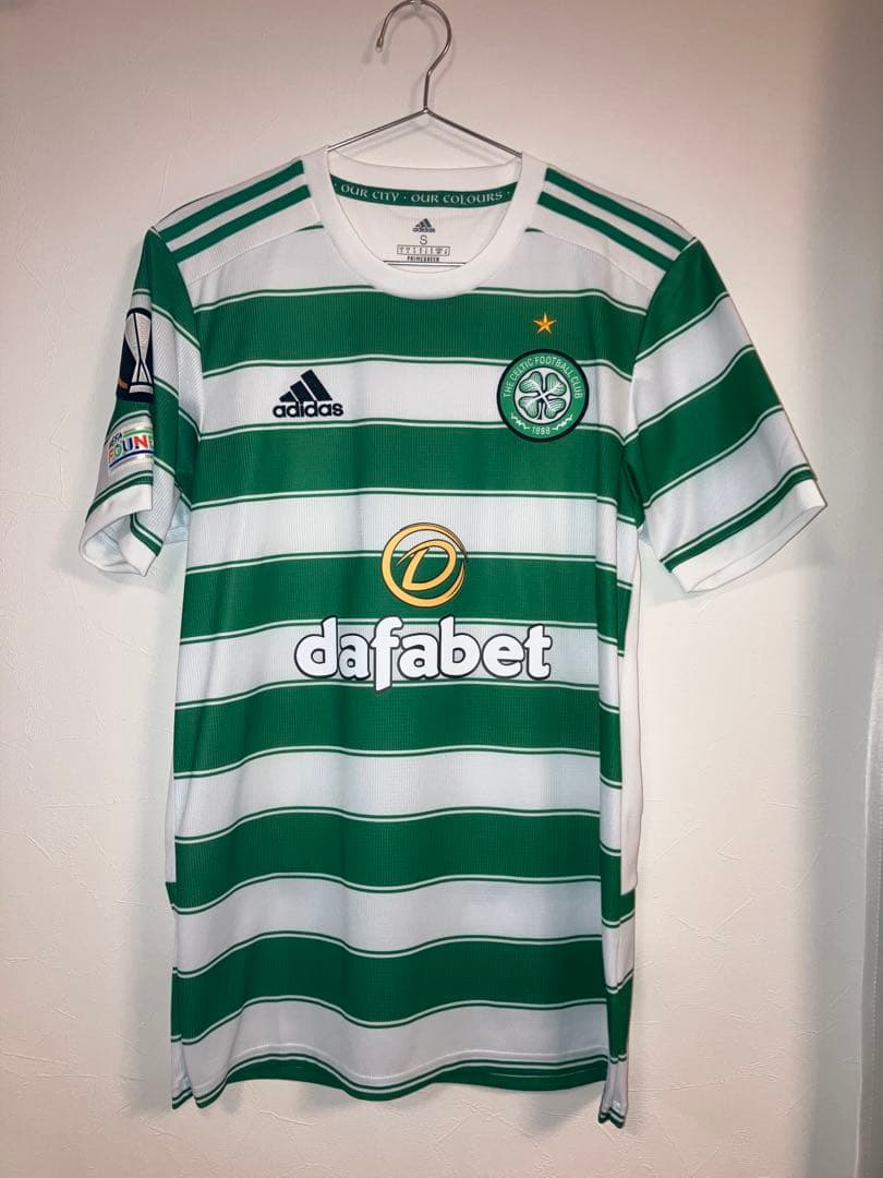 古橋亨梧　セルティック支給品　直筆サイン入りユニフォーム　日本代表スコットランド