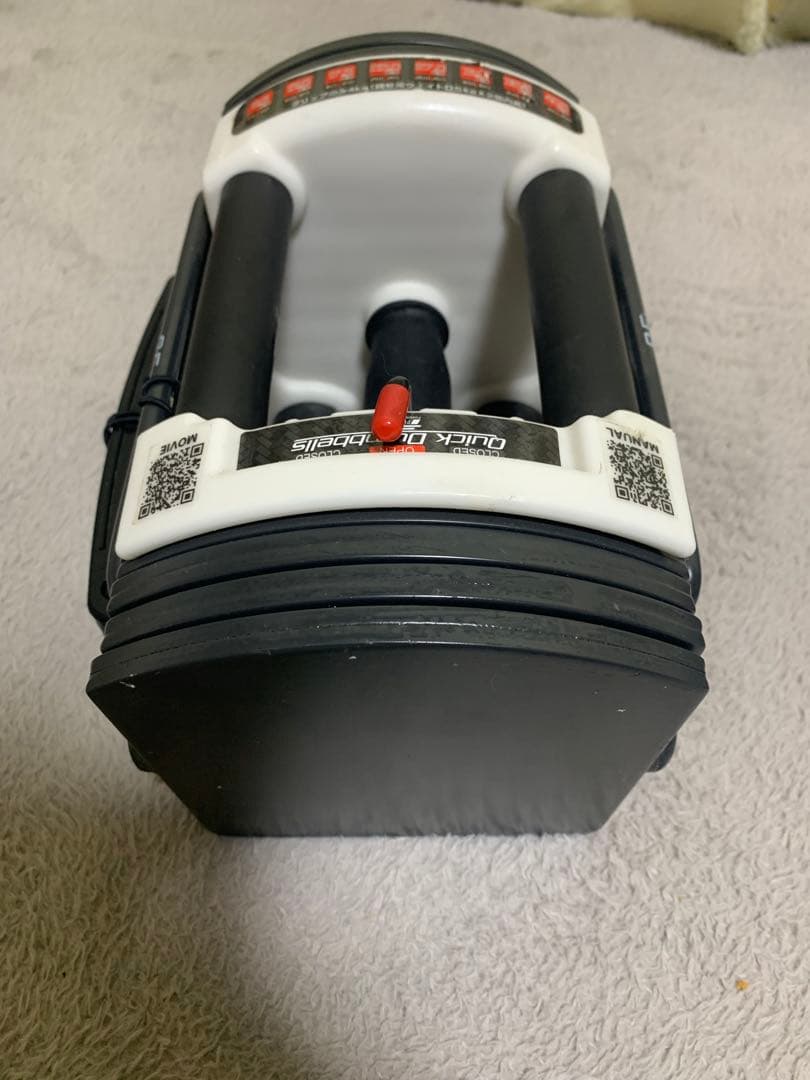 FIELDOOR 可変式 クイックダンベル　ブロックダンベル　22kg 15段階