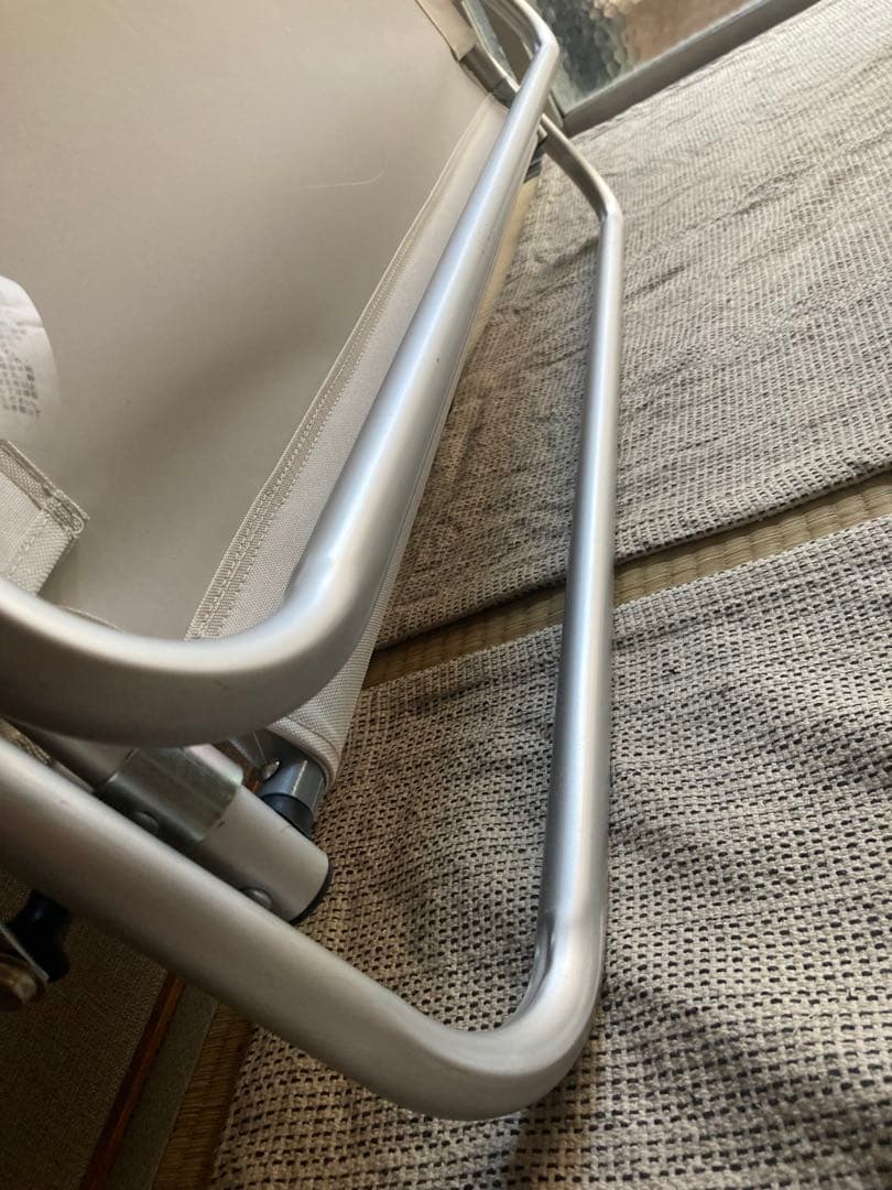 無印良品　ベンチ　アルミ　折りたたみ