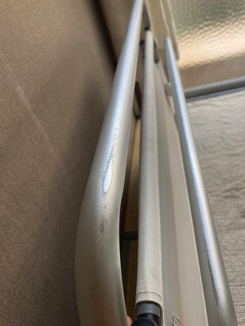 無印良品　ベンチ　アルミ　折りたたみ