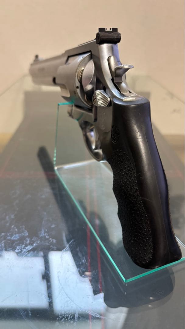 【美品】タナカ S&W M500 ステンレス 8インチ ガスリボルバー 6mm