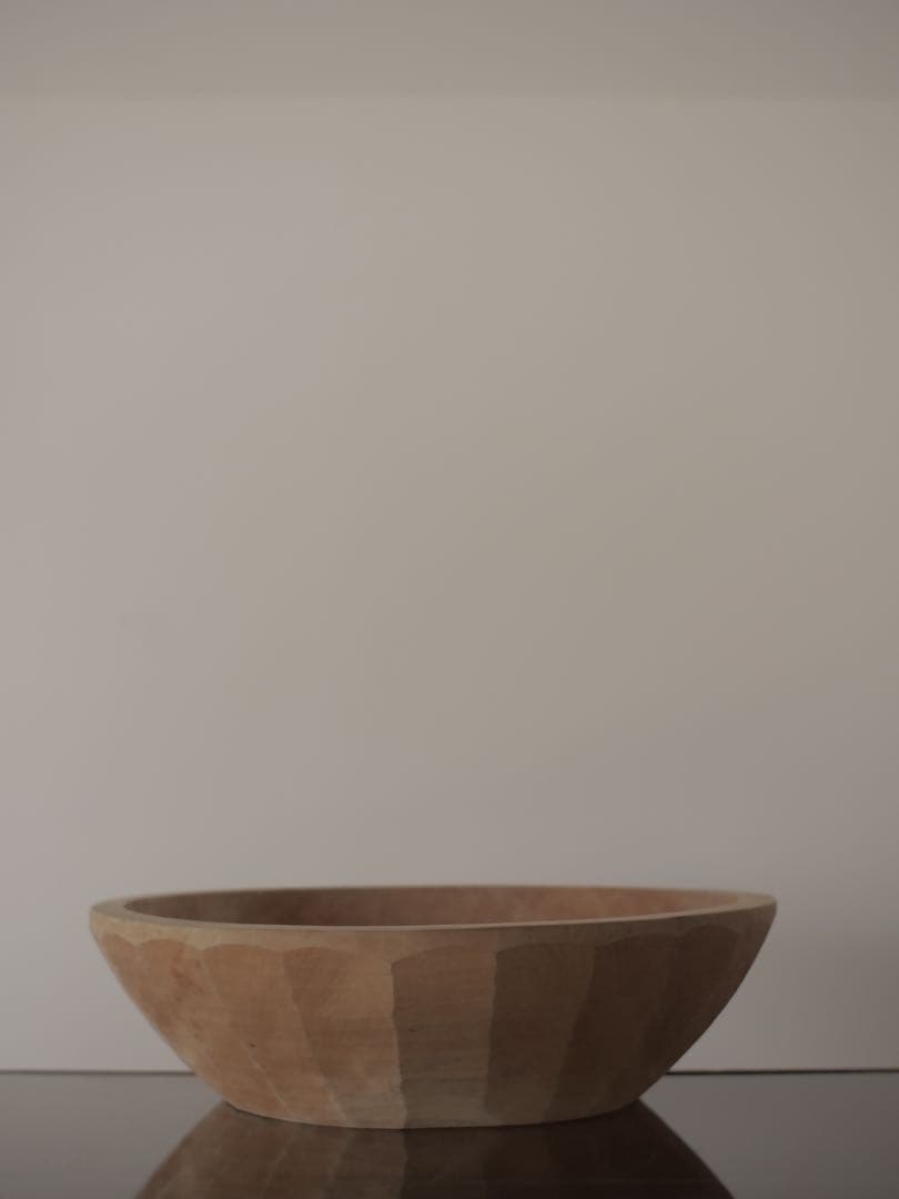 こね鉢　まゆ皿　木鉢　アート　民藝　古家具　古道具　アンティーク　昭和レトロ