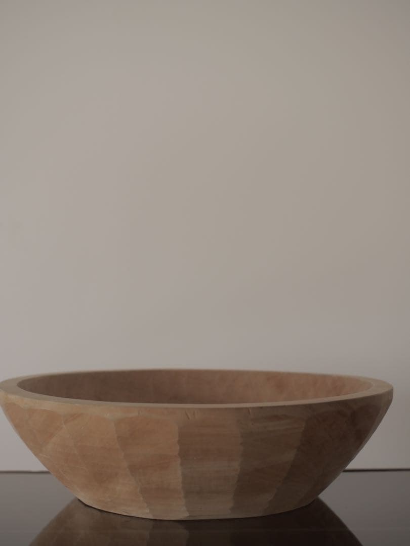 こね鉢　まゆ皿　木鉢　アート　民藝　古家具　古道具　アンティーク　昭和レトロ