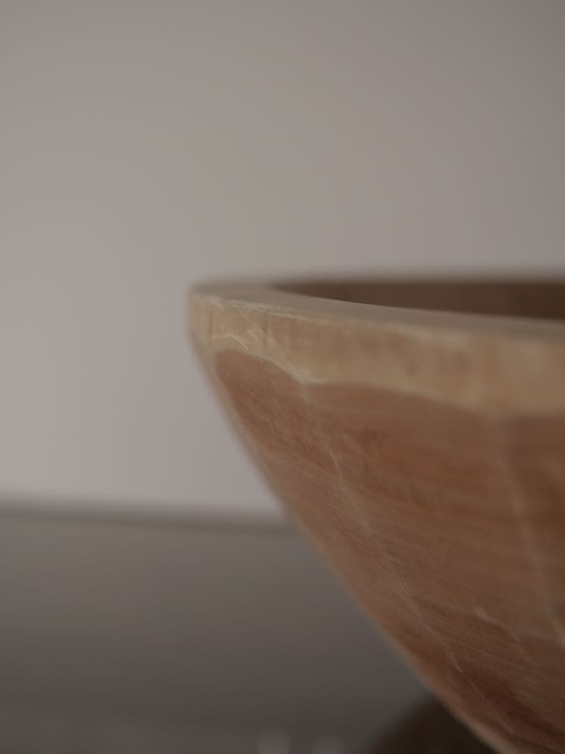 こね鉢　まゆ皿　木鉢　アート　民藝　古家具　古道具　アンティーク　昭和レトロ