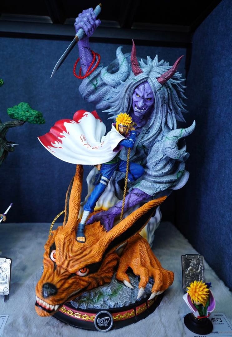 波風ミナト 九尾 ナルト NARUTO フィギュア ガレージキット