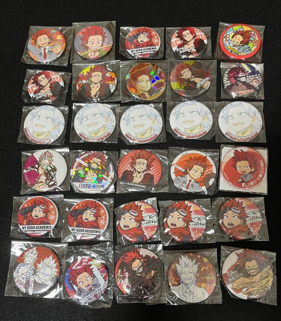 超大量　僕のヒーローアカデミア 切島鋭児郎 缶バッジ まとめ売り　オマケあり
