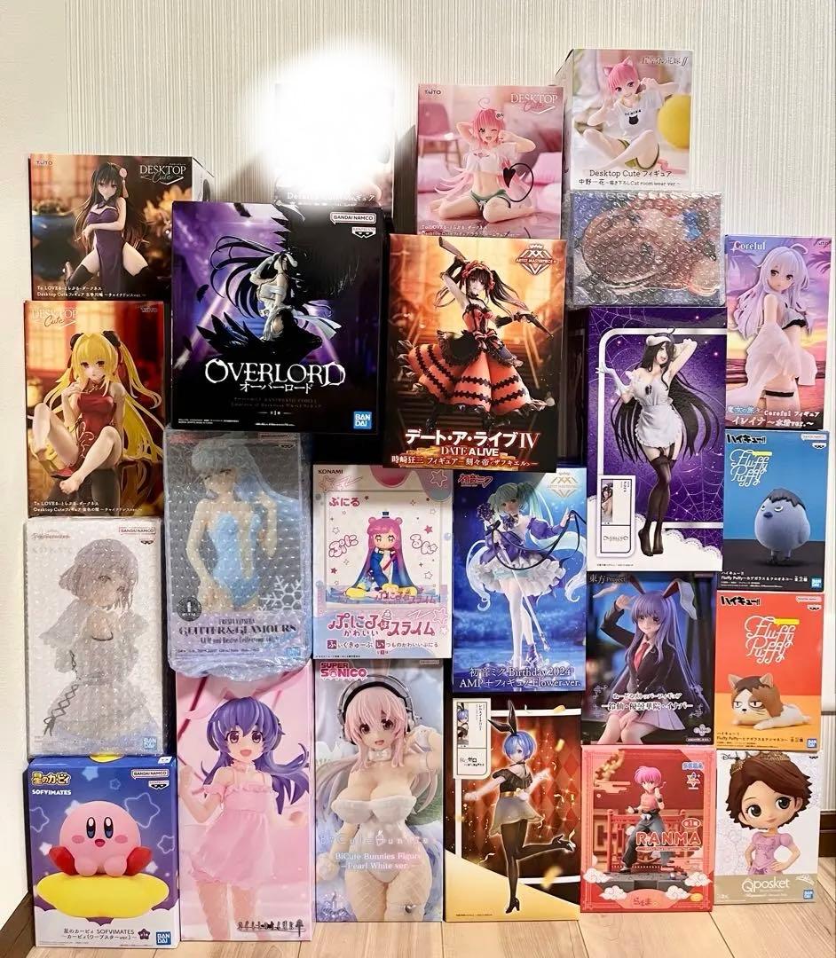 最新作　美少女　フィギュア　プライズ　まとめ売り　AMP 狂三　初音ミク