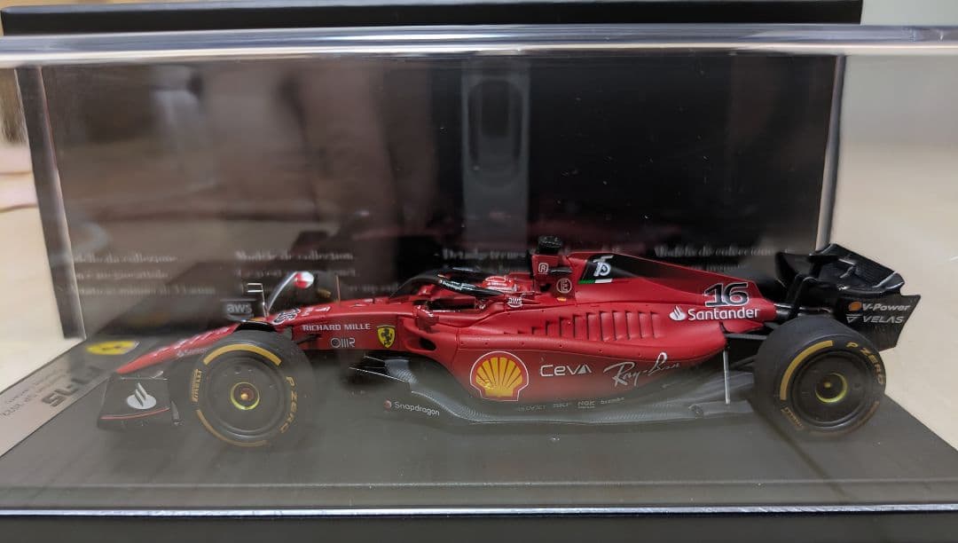 週末価格 1/43 フェラーリ F1-75 ルクレール オーストリアGP