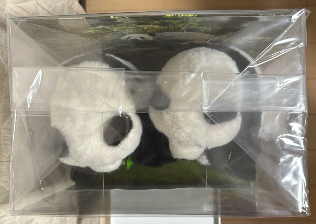 【新品未開封】上野動物園　パンダ　ぬいぐるみセット 暁暁＆蕾蕾