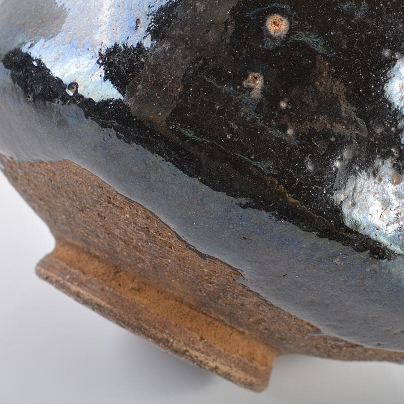 茶道具　楽吉左衛門　黒楽茶碗　2点まとめて　M　R6340