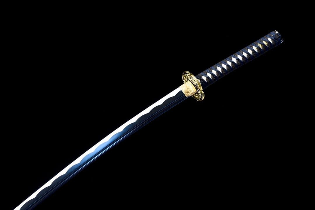 1049-武具 刀装具 日本刀　模造刀 居合刀 武士道 武蔵 鑑賞用 手鍛造打