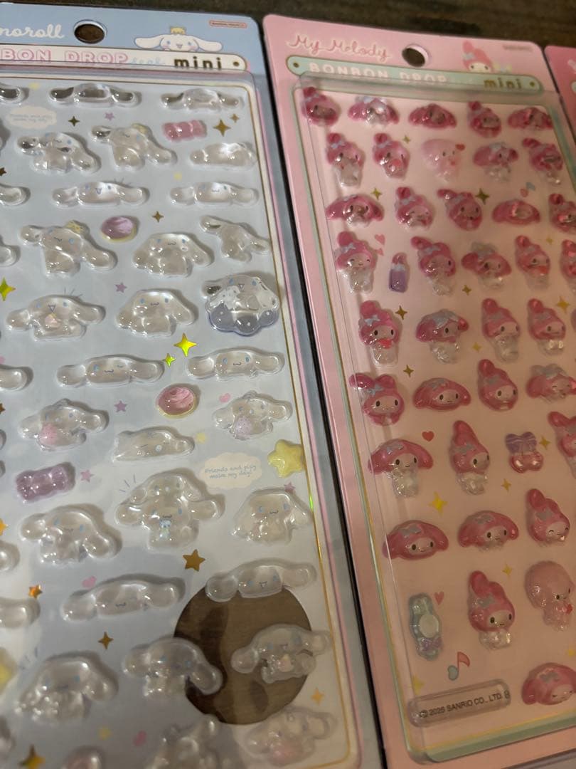 即日発送！サンリオmini8種セットボンボンドロップシール国内正規品