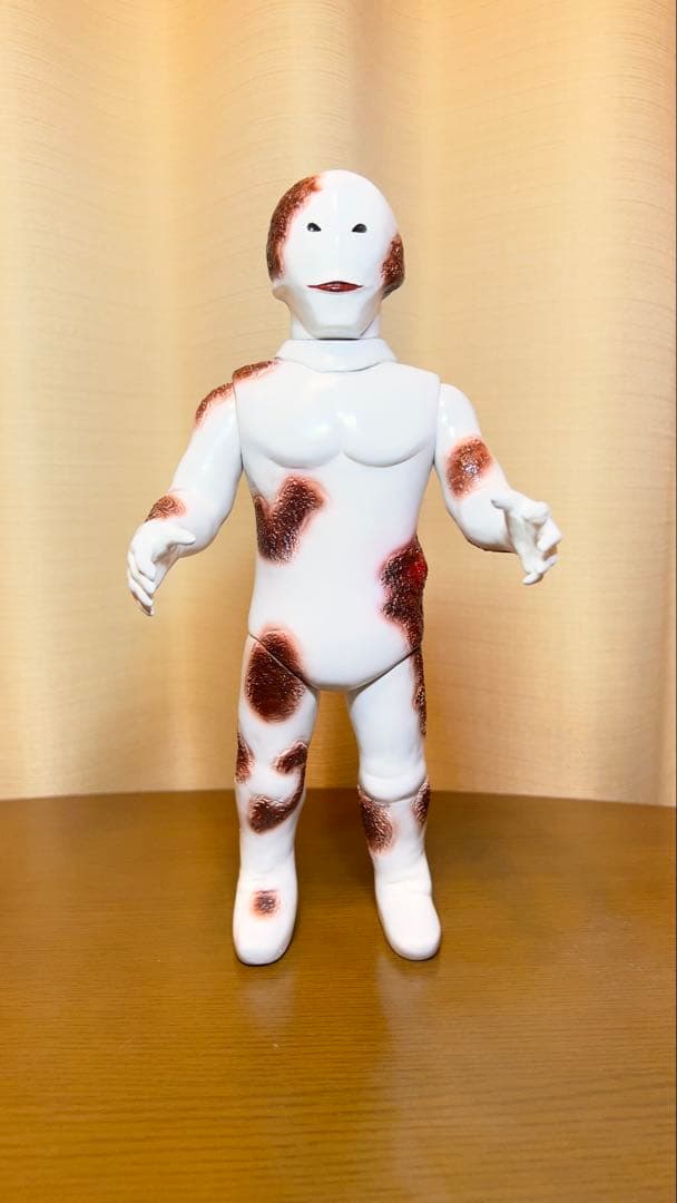 詳細不明　スペル星人　スタンダードソフビ　無版権　マルサン　ブルマァク　ポピー