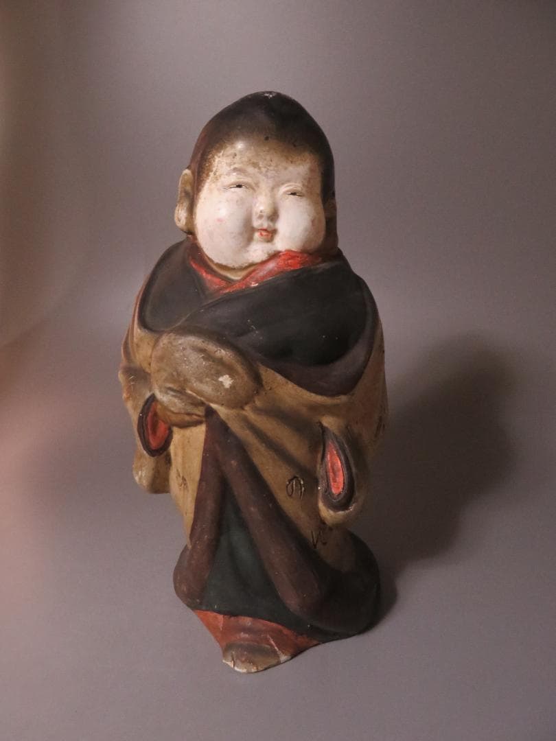 ◆374◆希少品 珍品 古い土人形 明治 歴史 資料 郷土 伝統工芸 民芸品