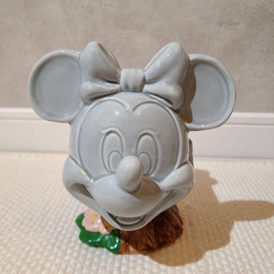 ディズニーランド　トゥーンタウン　ミニーの家　ポスト型　貯金箱　ミニーちゃん