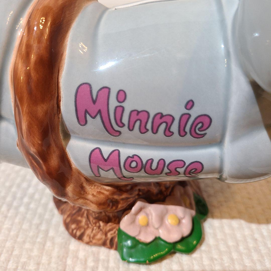 ディズニーランド　トゥーンタウン　ミニーの家　ポスト型　貯金箱　ミニーちゃん