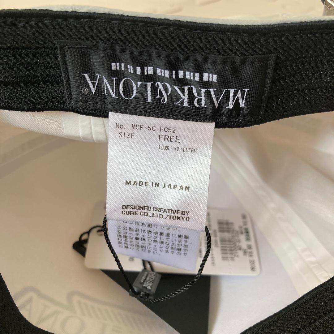 【新品タグ付】MARK&LONA　マークアンドロナ　キャップ　日本製　全天候型