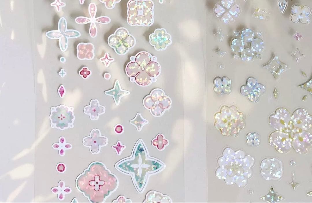 雀斑茶《花帘》海外マスキングテープ　マステ 【2232】