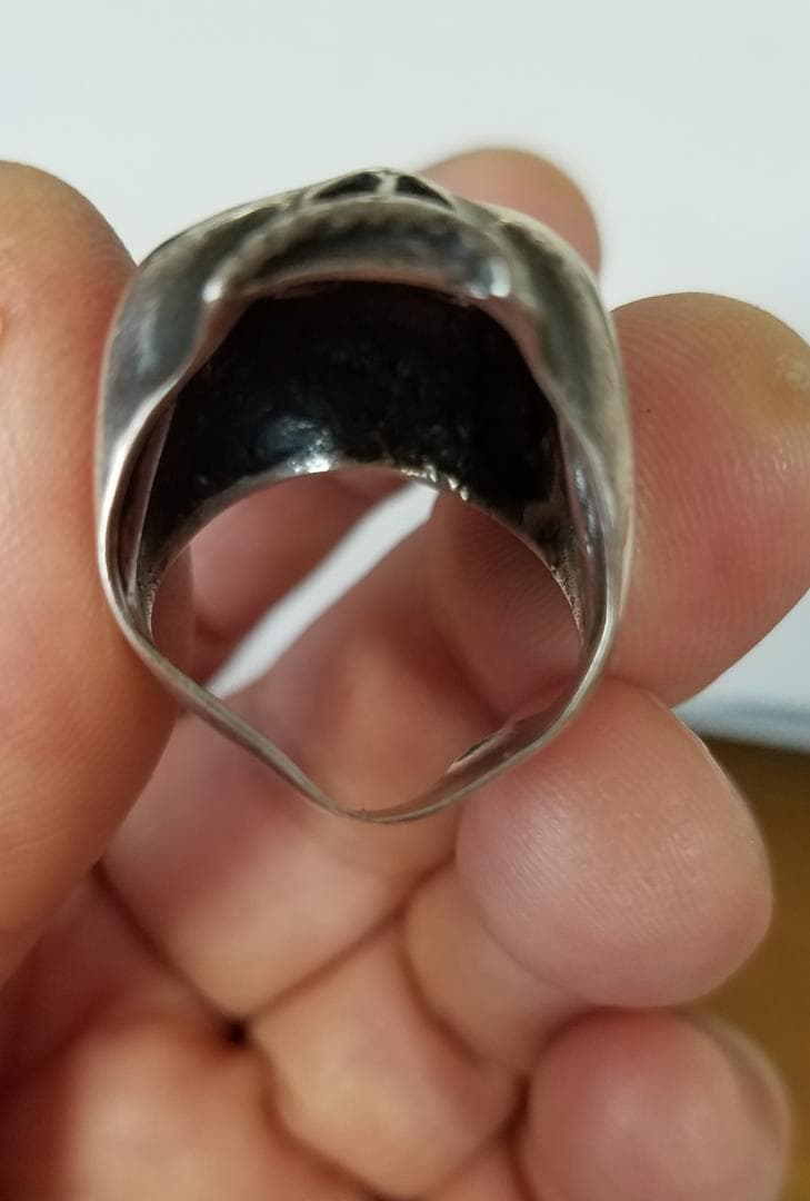 キースリチャーズ　シルバースカルリング